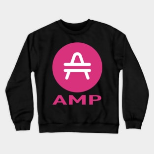 Amp Crypto  Cryptocurrency Amp  coin token Crewneck Sweatshirt